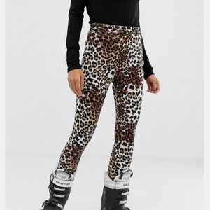 ASOS Animal Print Cheetah Ski Pants